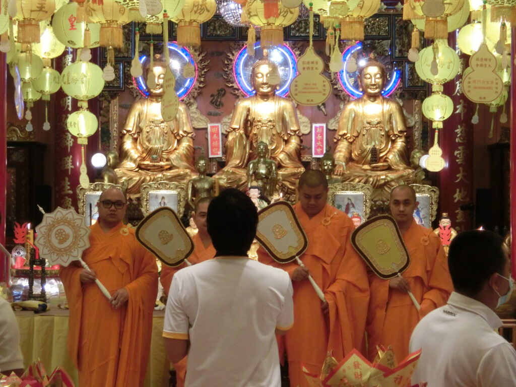 Wat Mangkon Kamalawat - sala kazań