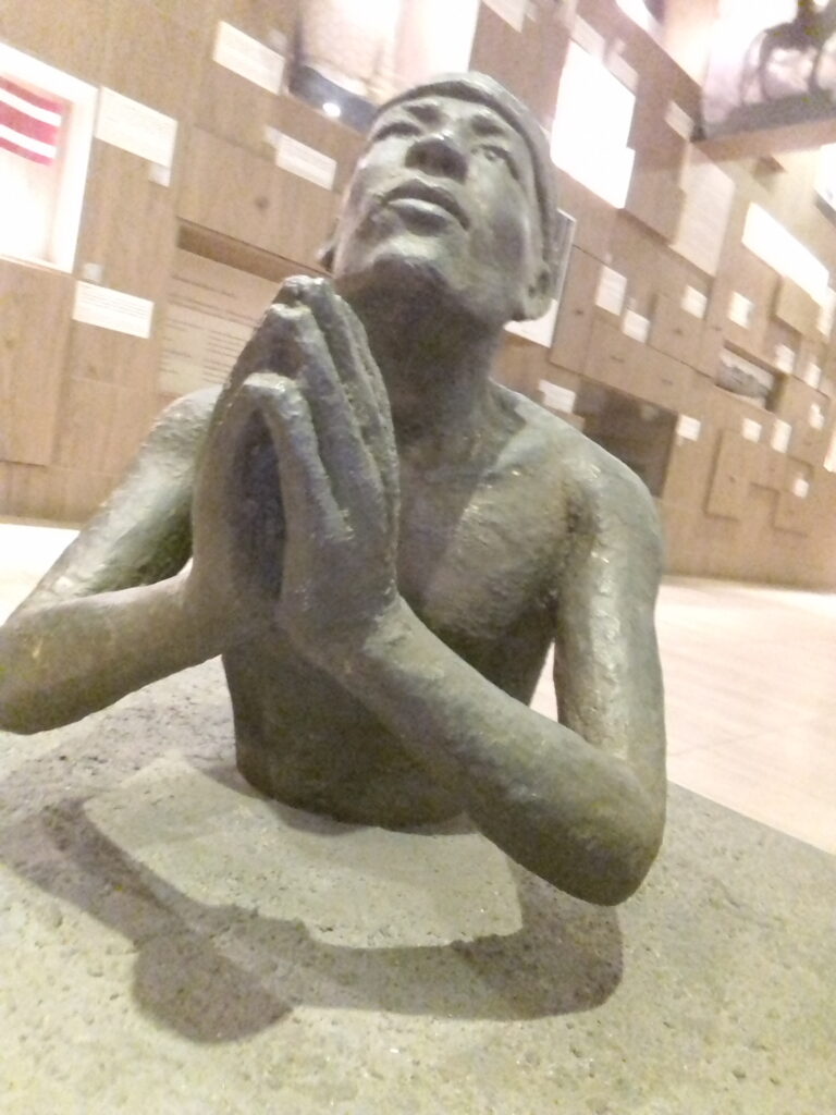 Museum Siam - jedna z rzeźb w muzeum