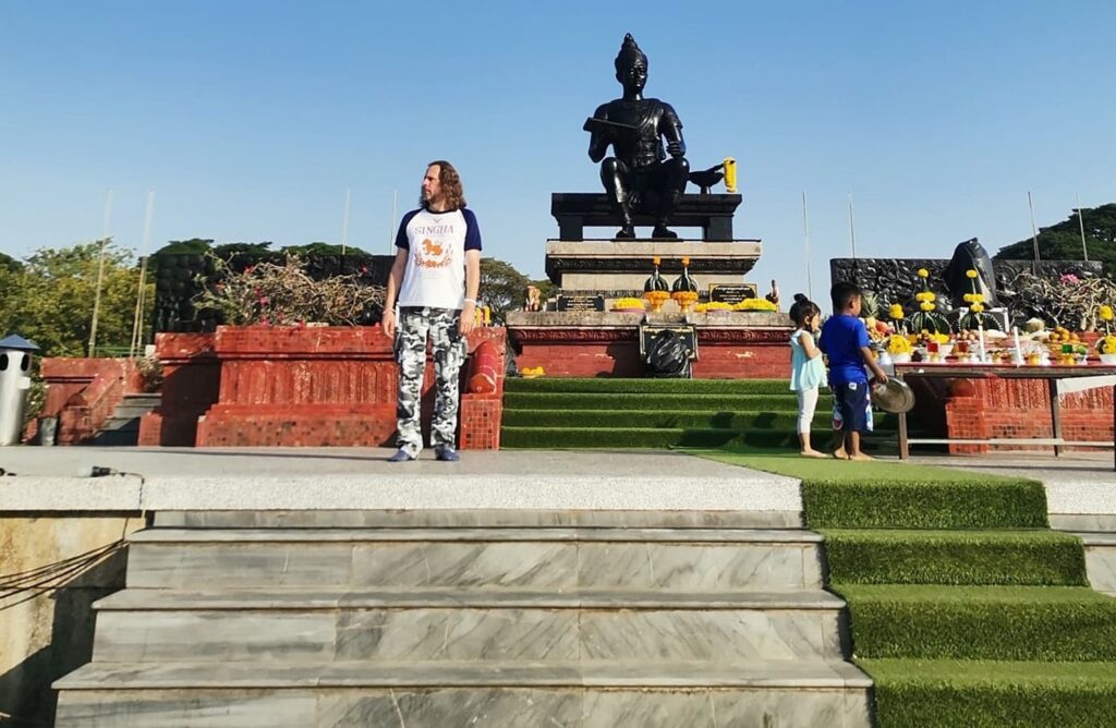 Sukhothai Historical Park - KIng Ramkhamhaeng Monument, fot. Daniel Karwicki