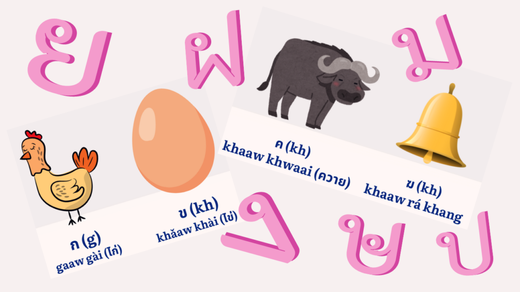 Język Tajski - nauka alfabetu