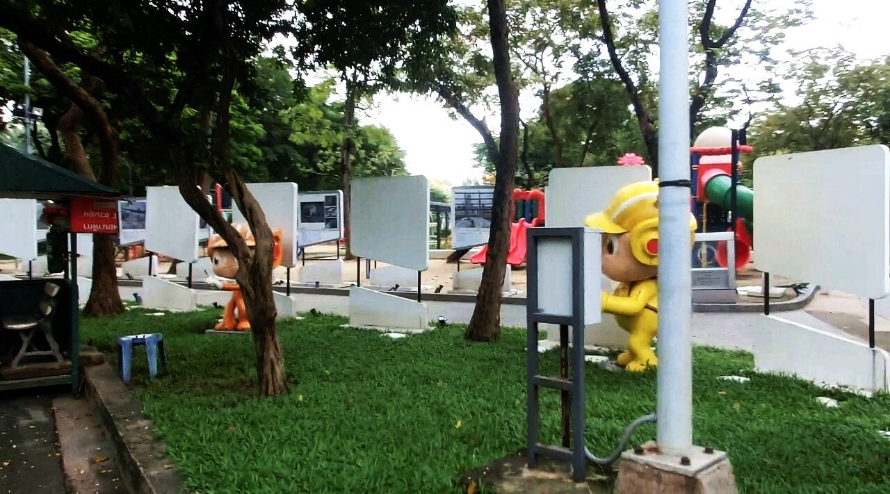 Lumphini Park w Bangkoku - fot: Daniel Karwicki