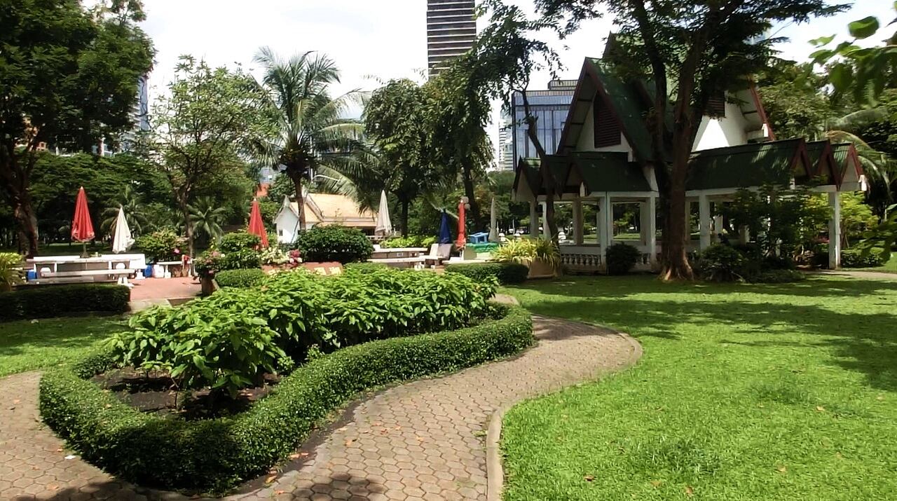 Lumphini Park w Bangkoku - fot: Daniel Karwicki