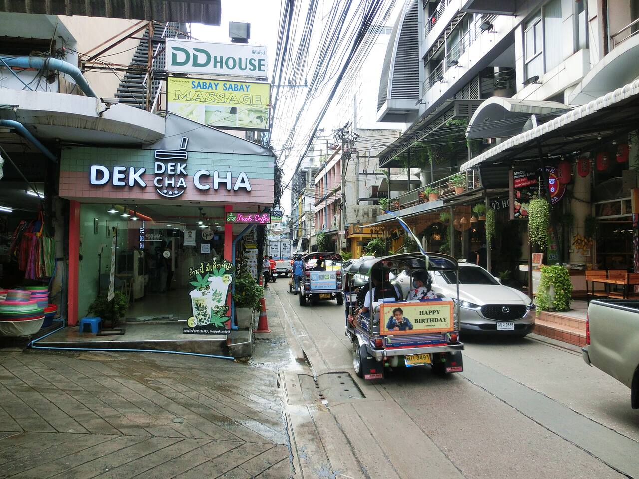 Transport publiczny w Bangkoku - Tuk-tuk, fot. Daniel Karwicki