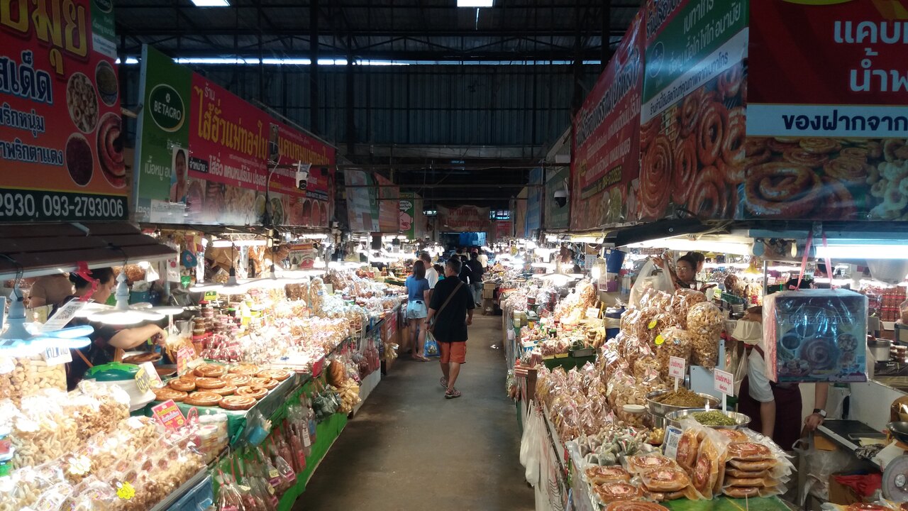Thung Kwian Market w Lampang - fot.: Daniel Karwicki