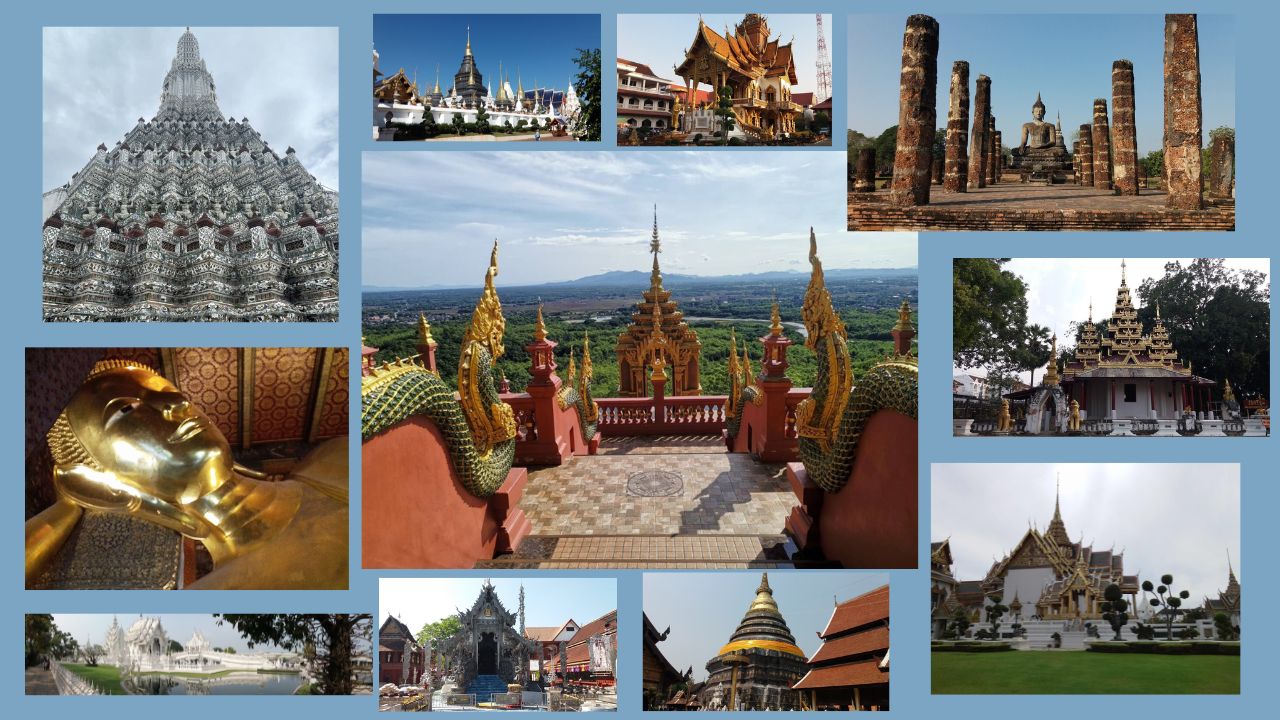 Świątynie Buddyjskie w Tajlandii